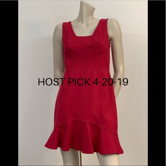 Ann Taylor Dresses & Skirts - ANN TAYLOR PETITE CRANBERRY RED DRESS